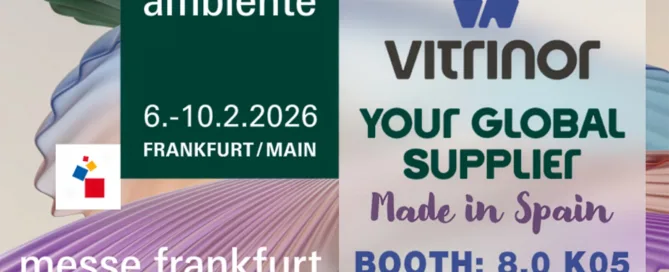 La inspiración te espera en el stand de Vitrinor en Ambiente - Vitrinor