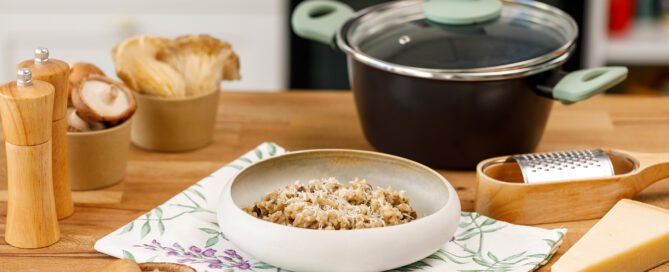 Risotto de setas de otoño - Vitrinor
