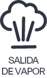 Salida de vapor