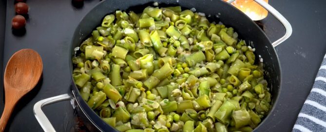 One-pot recipe: broad bean and pea stew - Vitrinor