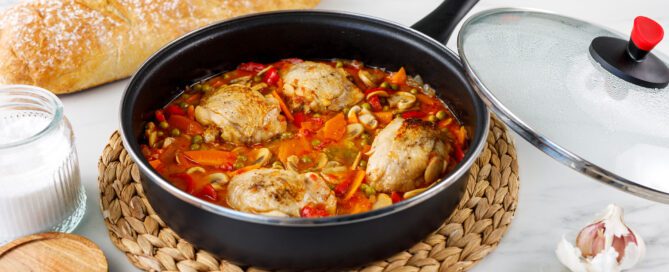 Pollo a la primavera - Vitrinor