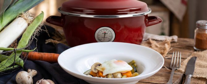 Stewed Vegetable Casserole with Eggs - Vitrinor