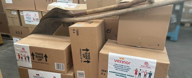 Vitrinor colabora con Cáritas Valencia - Vitrinor